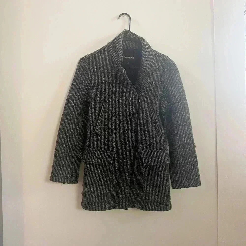 BetaBrand tweed coat XS‎
